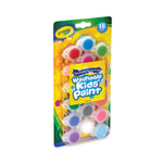 Crayola Washable Paint, 18 Assorted Colors, Interconnected 3 oz Cups (CYO540125) View Product Image