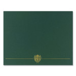 Classic Crest Certificate Covers, 9.38 X 12, Plum, 5/pack Product Image 