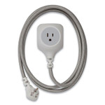 Habitat Premium Extension Cord + Usb, 6 Ft Braided Cord, 13 A, Tungsten Product Image 