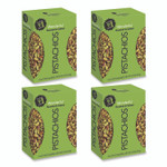 Paramount Farms Wonderful No Shells Pistachios, Roasted and Salted, 0.75 oz Bag, 9 Bags/Box, 4 Boxes/Carton View Product Image
