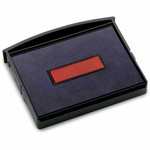 COSCO 2000 Plus S360 Two-color Ink Pad - Blue, Red Ink - Red, Blue Product Image 