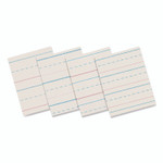Pacon Multi-Program Handwriting Paper, 30 lb Bond Weight, 1/2" Long Rule, Two-Sided, 8 x 10.5, 500/Pack View Product Image