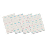Pacon Multi-Program Handwriting Paper, 30 lb Bond Weight, 1/2" Long Rule, Two-Sided, 8 x 10.5, 500/Pack View Product Image