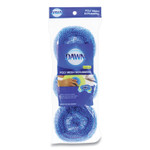 Poly Mesh Scrubbers, Blue, 3/pack (PGC437775) View Product Image