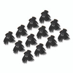 G-Tek GP Polyurethane-Coated Nylon Gloves, Large, Black, 12 Pairs View Product Image
