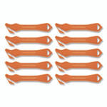 Klever Kutter Excel Plus Safety Cutter, 7" Plastic Handle, Orange, 10/Box View Product Image