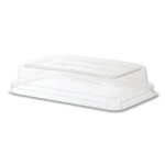 Eco-Products WorldView 100% Recycled Content Lid, 7.5 x 5 x 1.6, Clear, Plastic, 400/Carton View Product Image