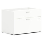 HON Mod HLPLCL3020BF Credenza - 21" Height x 30" Width x 20" Depth - 2 - Finish: Simply White Product Image 