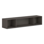 HON Mod Wall Storage, 66w x 14d x 39.75h, Slate Teak View Product Image
