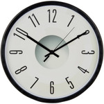 Victory Light Heavy-duty Silent Wall Clock - Black, Gray Case Product Image 