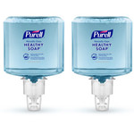 PURELL ES6 CRT HEALTHY SOAP&trade Naturally Clean Fragrance Free Foam - Fragrance-free Scent - 1.27 quart - Dirt Remover, Kill Germs - Skin - Antibacterial Product Image 