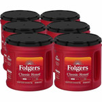 Folgers Ground Classic Roast Coffee - Medium - 25.9 oz Per Canister - Ground - Classic Roast - (FOL30407CT) Product Image 