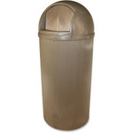 Impact Products Receptacle In/Outdoor, 21Gal, 18-1/4"Diax40-3/4"H, Beige (IMP887015) View Product Image