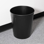 Genuine Joe Steel 6 Gallon Fire-safe Trash Can (GJO58897) View Product Image