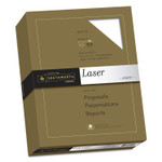 Southworth 25% Cotton Laser Paper, 95 Bright, 24 lb Bond Weight, 8.5 x 11, White, 500/Ream (SOU3172410) View Product Image