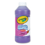 Crayola Artista II Washable Tempera Paint, Violet, 16 oz Bottle View Product Image