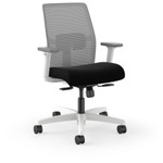 The HON Company Task Chair,26"x22"x40-1/2",Fog Mesh Back/BK Seat/WE Frame (HONI2Y1AHFC10DW) View Product Image