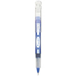 Pentel Finito! Porous Point Pen, Stick, Extra-Fine 0.4 mm, Blue Ink, Blue/Silver/Clear Barrel (PENSD98C) View Product Image