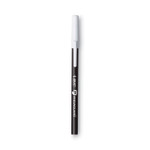 BIC PrevaGuard Round Stic Pen, Stick, Medium 1 mm, Black Ink, Black Barrel, Dozen (BICGSAM11BK) View Product Image