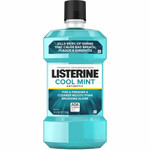 LISTERINE Cool Mint Antiseptic Mouthwash - For Plaque, Bad Breath, Gingivitis - Mint - 1.59 quart - (JOJ42755CT) Product Image 