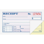 Adams Money/rent Receipt Books - 50 Sheet(s) - Tape Bound - 2 Part - 2.75" x 5.37" Form Size - White Product Image 