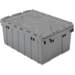 Akro-Mils Attached Lid Storage Container (AKM39085GREY) Product Image 