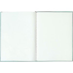 Ashley Hardcover Blank Book, White