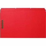 Business Source 1/3 Tab Cut Legal Recycled Fastener Folder - 8 1/2" x 14" - 3/4" Expansion - 2 Fastener(s) - 2" Fastener Capacity - Top Tab Location - (BSN17221) Product Image 