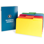 Business Source 1/3 Tab Cut Legal Recycled Top Tab File Folder (BSN65781) View Product Image