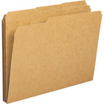 Business Source 1/3 Tab Cut Letter Recycled Classification Folder (BSN20890) View Product Image