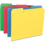 Business Source 1/3 Tab Cut Letter Recycled Top Tab File Folder (BSN16517) View Product Image