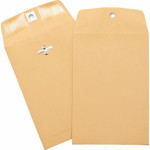 Business Source Heavy-duty Clasp Envelopes - Clasp - #35 - 5" Width x 7 1/2" Length - 28 lb - Clasp Product Image 
