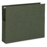 Business Source Letter Recycled File Pocket - 8 1/2" x 11" - Capacity3 1/2" Expansion - 10% Recycled Product Image 