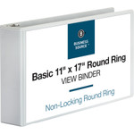 Business Source Tabloid-size Round Ring Reference Binder (BSN45102) View Product Image
