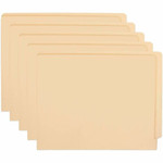 Business Source Straight Tab Cut Letter Recycled Fastener Folder - 8 1/2" x 11" - 2 Fastener(s) - 2" Fastener Capacity - 11 pt. - 10% Recycled Product Image 