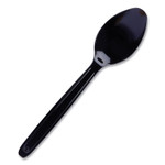 WNA Cutlery for Cutlerease Dispensing System, Spoon 6", Black, 960/Box (WNACEASESP960BL) View Product Image
