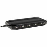 Tripp Lite series 10-Port USB Charger with Built-In Storage - 12 V DC Input - 5 V DC Output - 2.40 A Product Image 