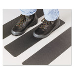 AbilityOne 7220002050389 SKILCRAFT Peel-and-Stick Nonskid Tapes and Treads  General Purpose, 24" x 6", Black, 50/Carton (NSN2050389) View Product Image