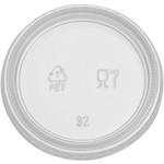 Dixie Portion Cup Lids By Gp Pro (DXEPL40CLEAR) View Product Image