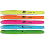 Integra Pen Style Fluorescent Highlighters (ITA36180) View Product Image