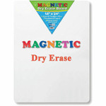 Flipside Magnetic Dry Erase Board - 18" (1.5 ft) Width x 24" (2 ft) Height - White Surface - Rectangle - Magnetic Product Image 