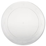 WNA Designerware Plastic Plates, 9" dia, Clear, 10 Pack, 18 Packs/Carton (WNADWP9180) View Product Image