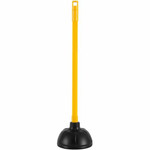 Genuine Joe Value Plus Plunger - 5.75" Cup Diameter - 23" Length - Yellow - (GJO85130) Product Image 