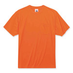 ergodyne GloWear 8089 Non-Certified Hi-Vis T-Shirt, Polyester, Medium, Orange, Ships in 1-3 Business Days (EGO21563) View Product Image