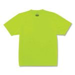 ergodyne GloWear 8089 Non-Certified Hi-Vis T-Shirt, Polyester, Small, Lime, Ships in 1-3 Business Days (EGO21552) View Product Image