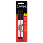 Sharpie Ultra Fine Tip Permanent Marker, Extra-Fine Needle Tip, Black, 2/Pack (SAN37161PP) View Product Image