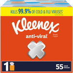 Kleenex Anti-Viral Facial Tissue (KCC54505CT) View Product Image
