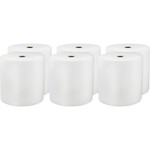 LoCor Hardwound Roll Towels - 1 Ply - 8" Width x 800 ft Length - White - Virgin Fiber Product Image 