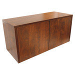 Lorell Essential Series Mahogany Wall Mount Hutch (LLR59506) View Product Image