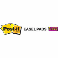 Post-it Easel Pads 561 Self Stick Easel Pads, Ruled, 25 x 30, Yellow, 2 30  Sheet Pads/Carton - 561